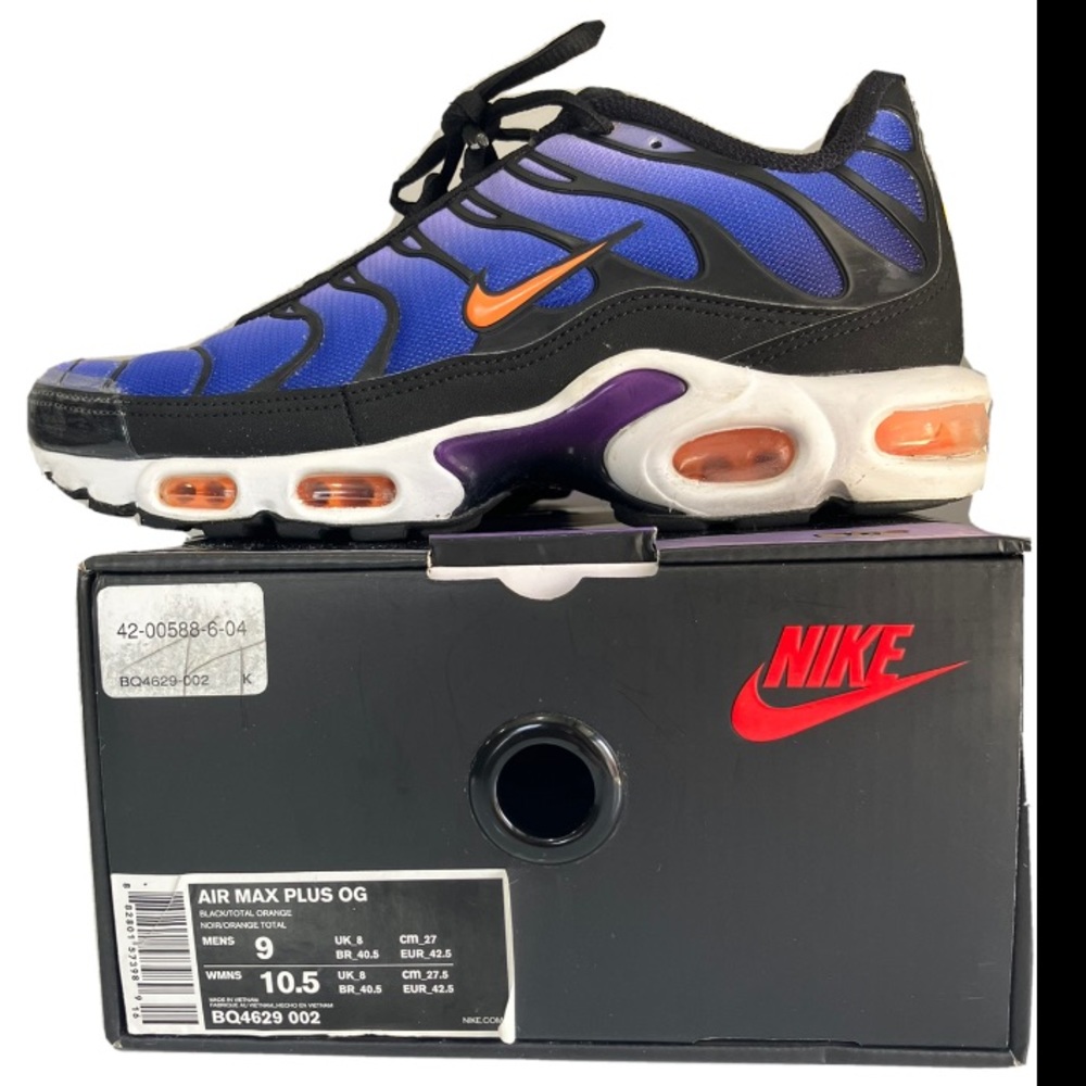 AIR MAX PLUS 'VOLTAGE PURPLE- Men’s 9/Women’s 10.5